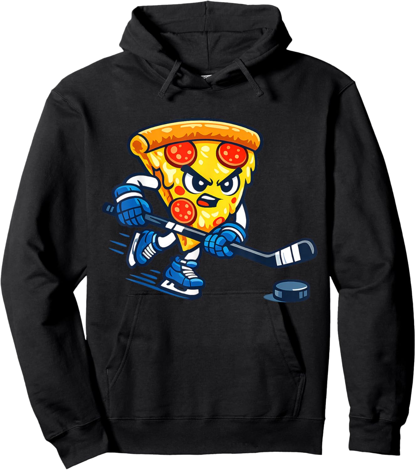Pizza Hockey Hoodie - Hoodie | Black