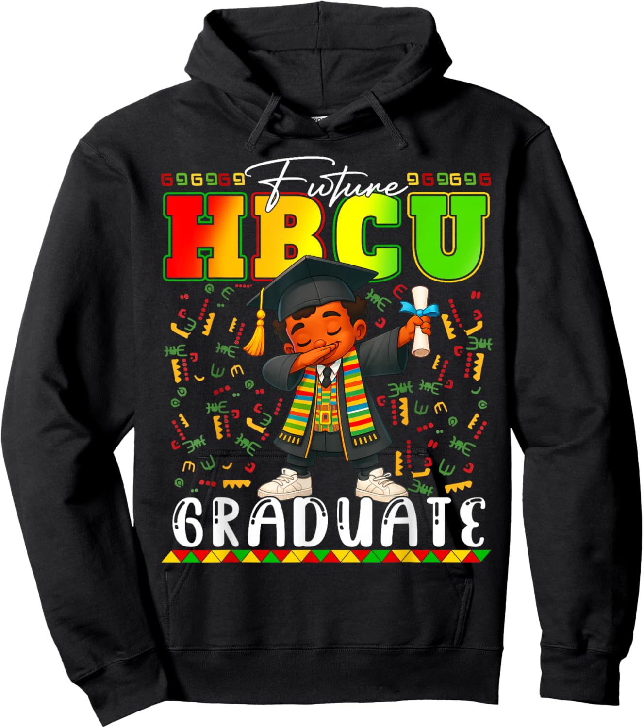 Future HBCU Graduate Black History Month College Boy Girl Hoodie - Hoodie | Black
