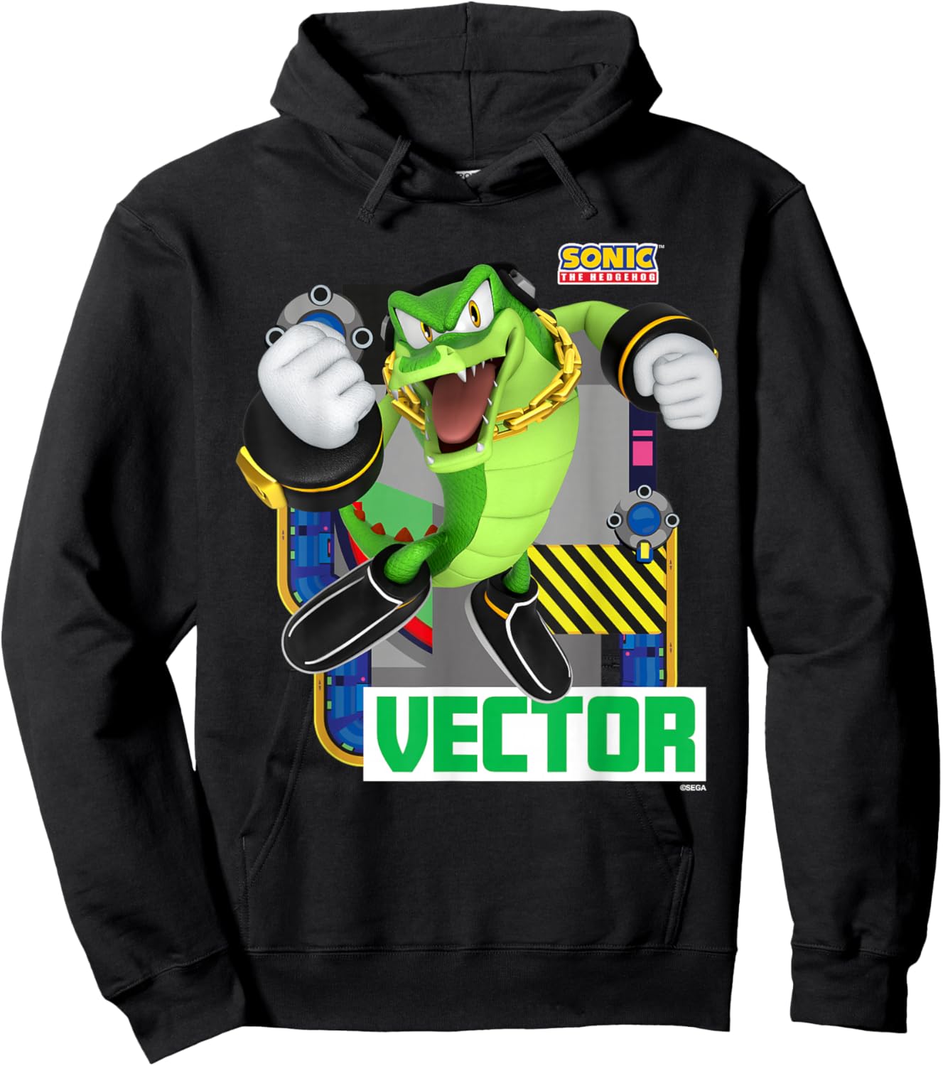 Sonic The Hedgehog - in The Zone - Vector Hoodie - Hoodie | Black