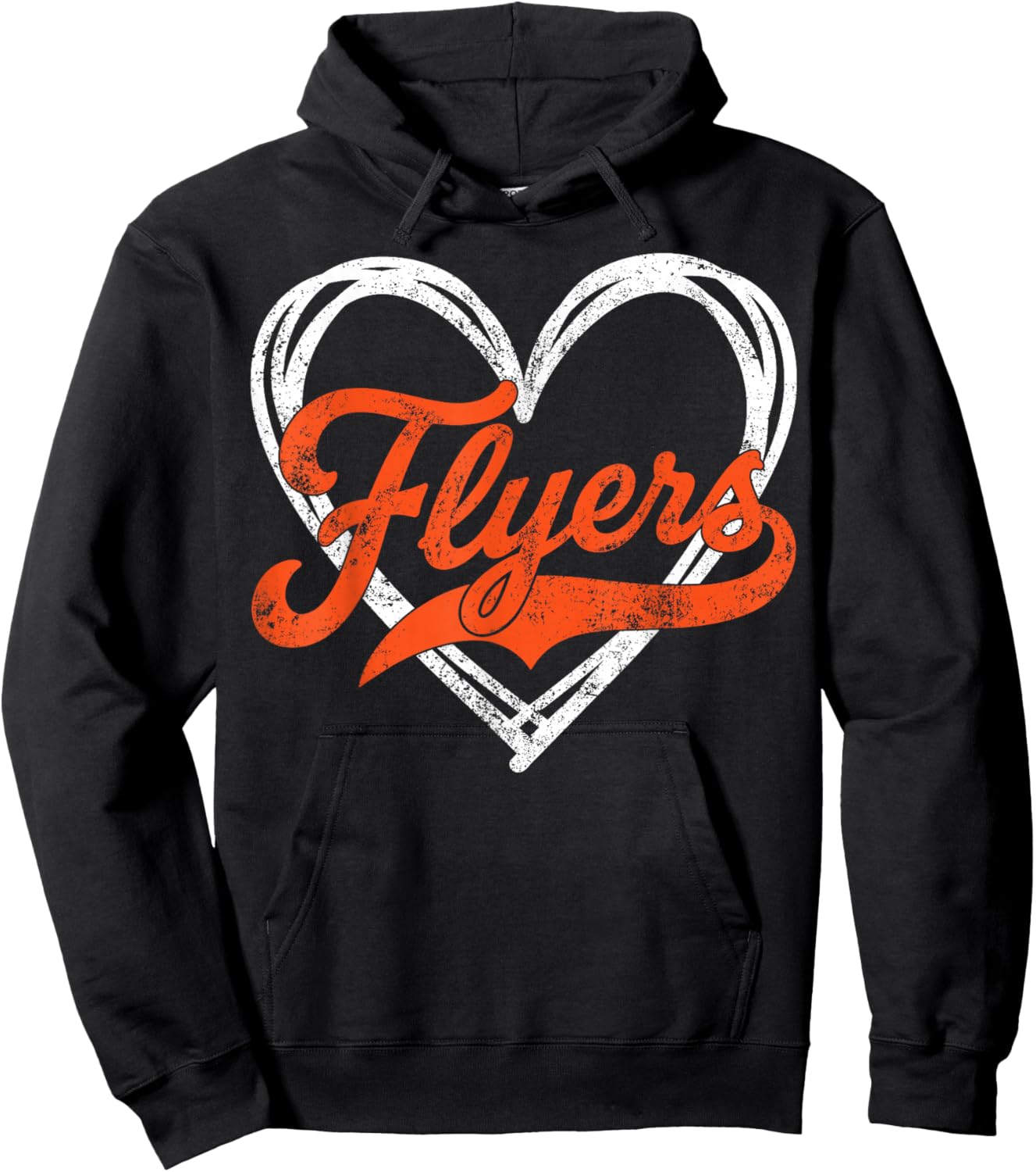 Flyers Vintage Women Boys Girls Kids Youth Hoodie - Hoodie | Black