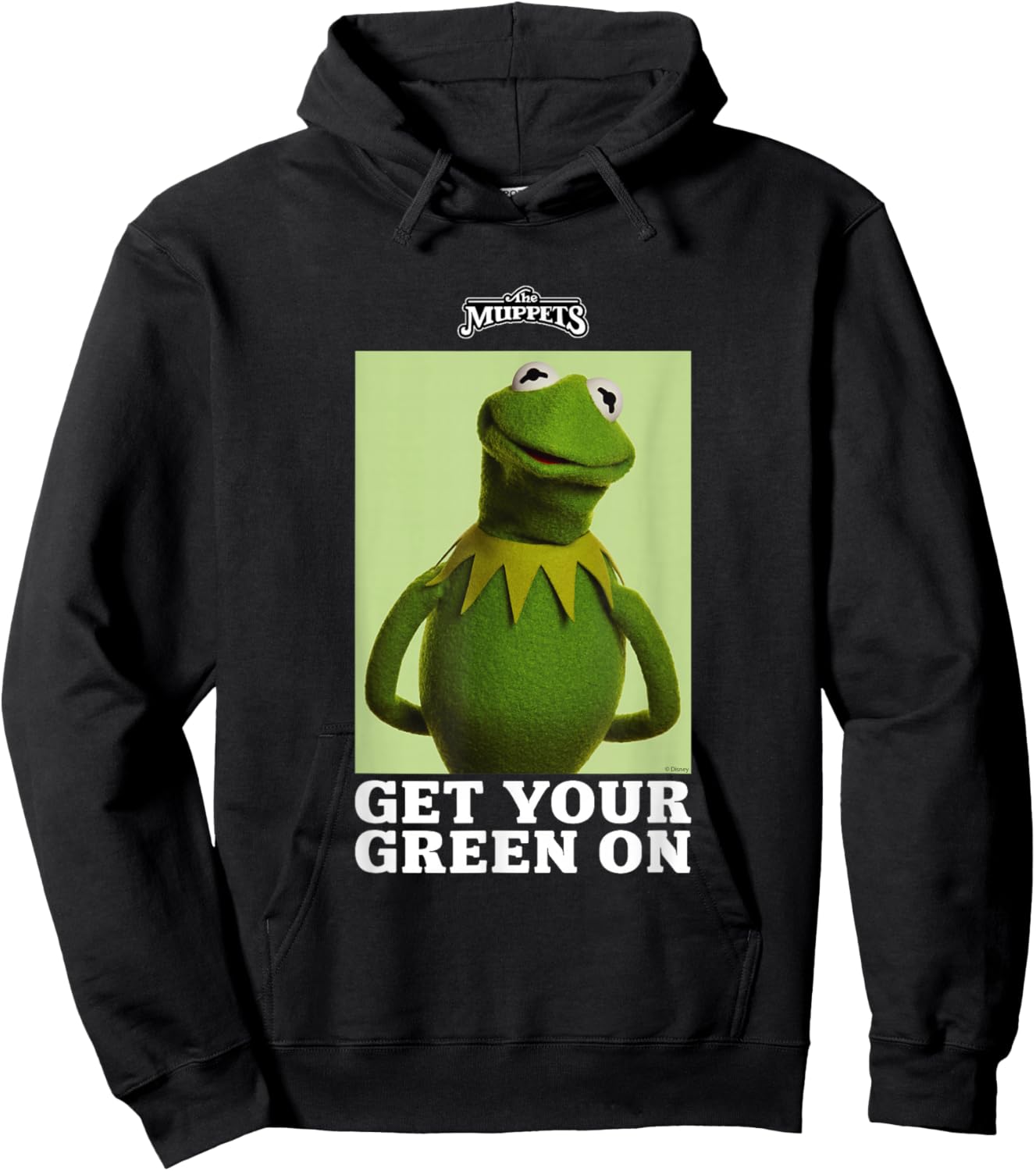Disney The Muppets Kermit The Frog St. Patrick's Day Hoodie - Hoodie | Black