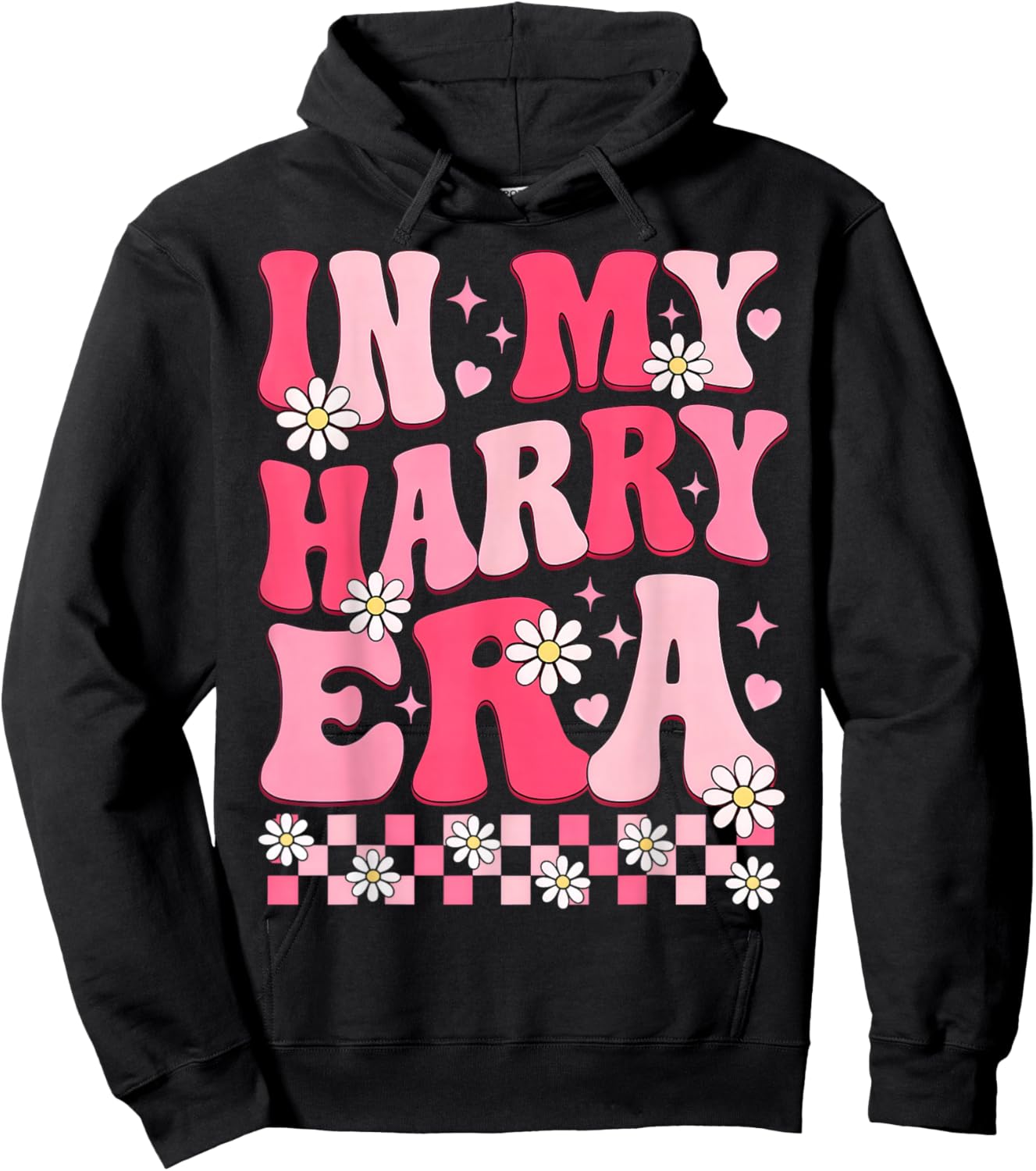 Vintage in My Harry Era Retro Gift Men Women Kids Hoodie - Hoodie | Black