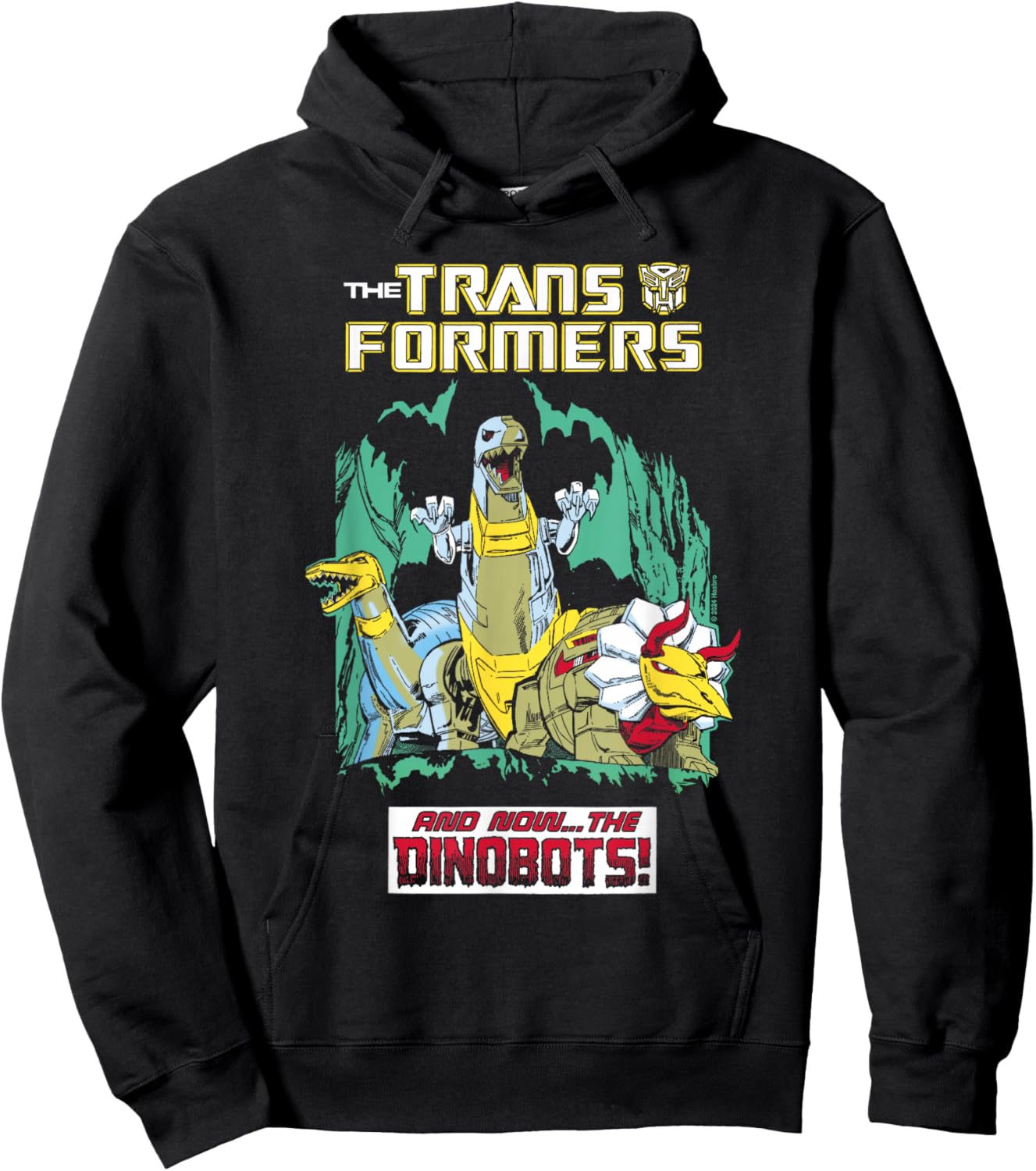 Transformers Grimlock and Dinobots Hoodie - Hoodie | Black