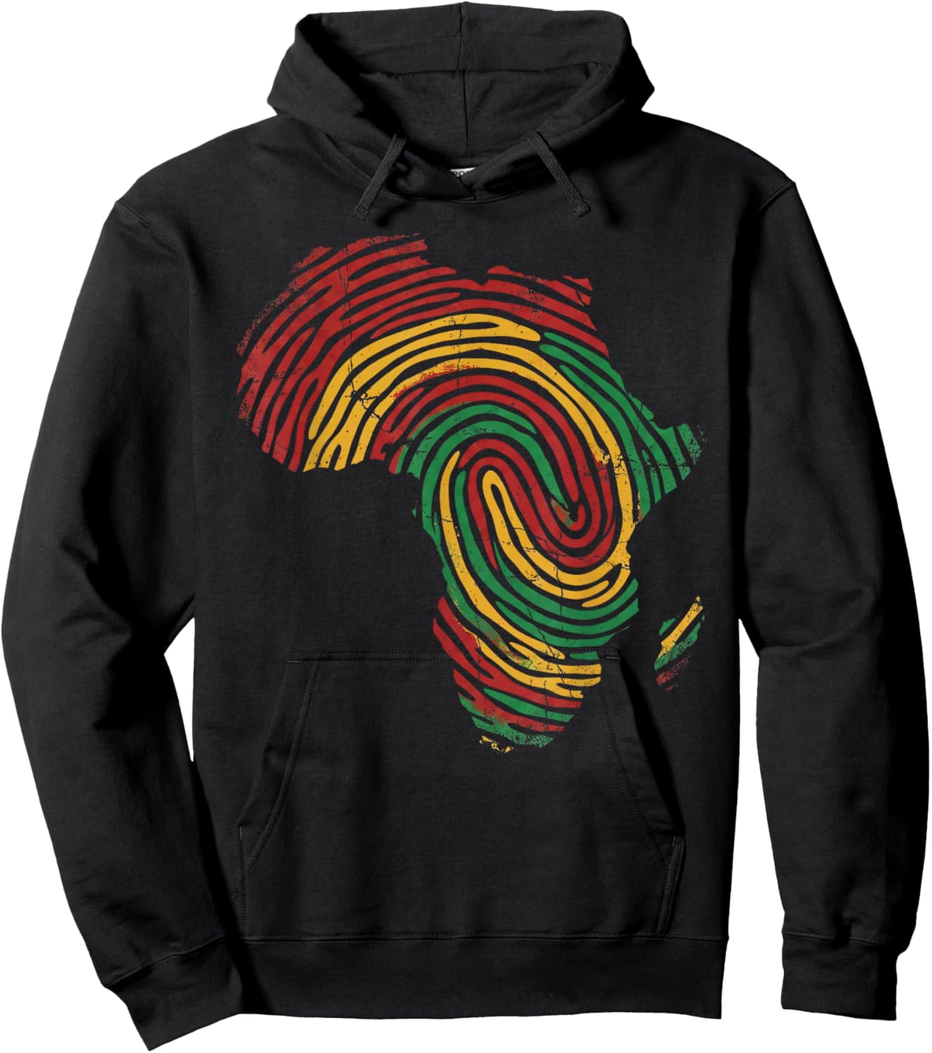 It's in My DNA Pan African Fingerprint Black History Life Hoodie - Hoodie | Black