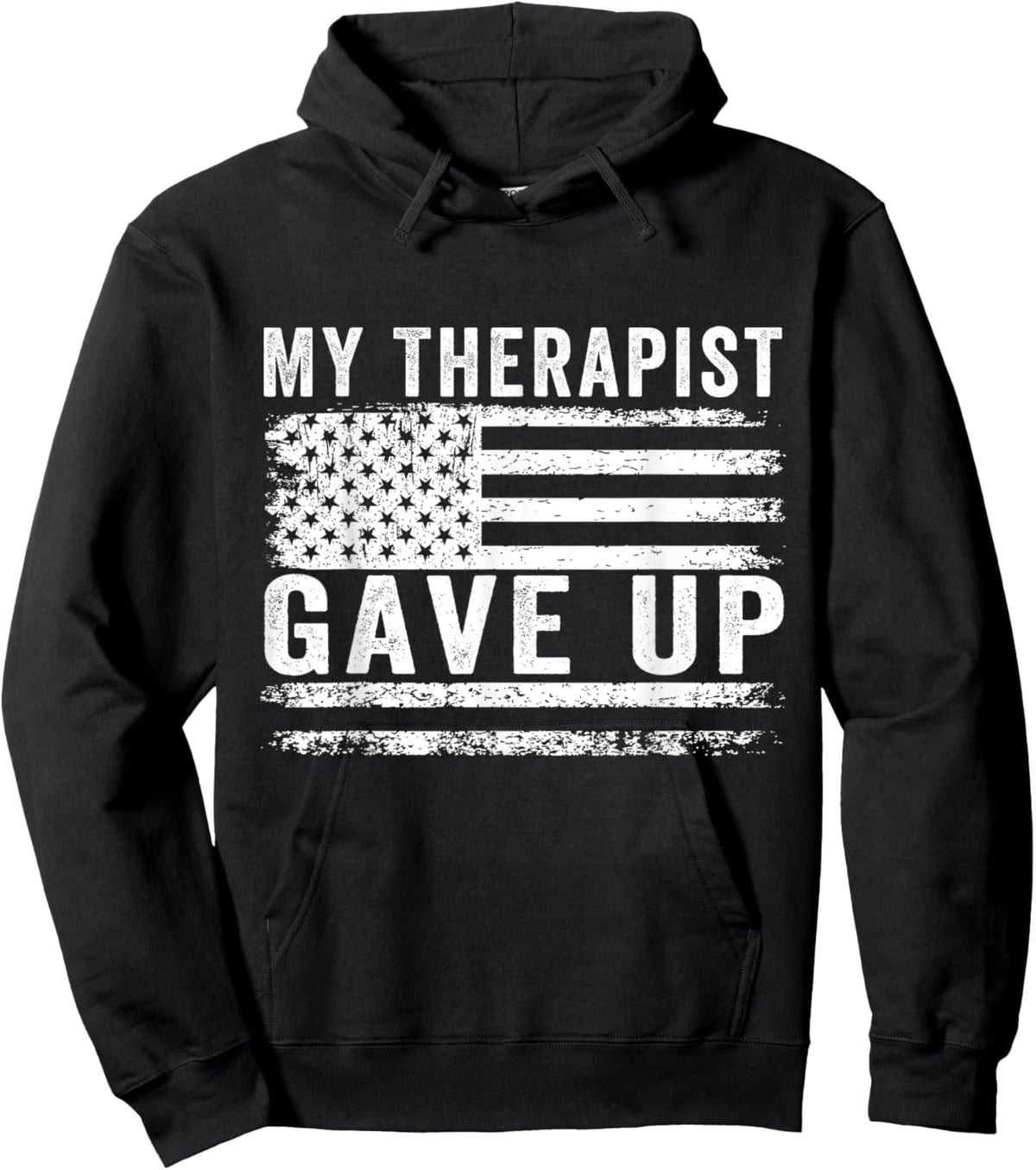 My Therapist gave up Hoodie - Hoodie | Black