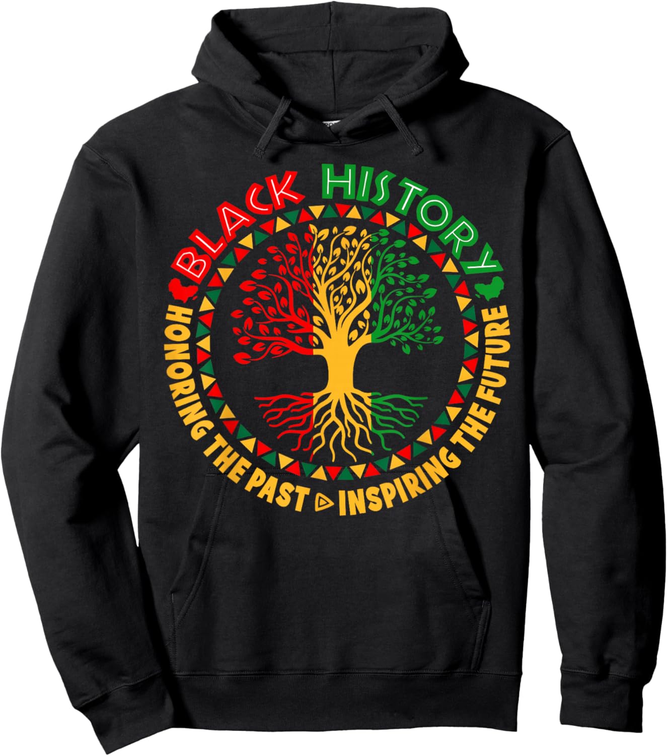 Honoring Past Inspiring Future Black History Men Women Kid Hoodie - Hoodie | Black