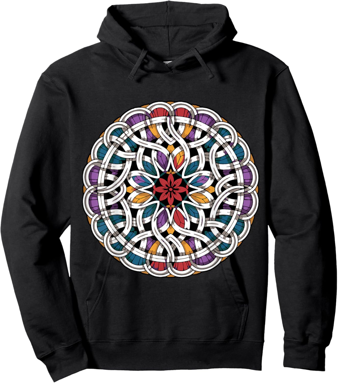 Mystic Mandala Beltane Blessings May Day Celebrations Pagan Hoodie - Hoodie | Black