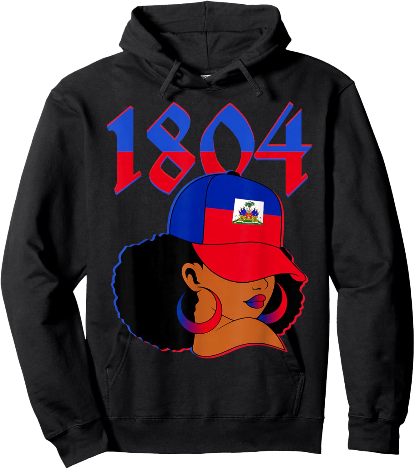 Haitian Revolution 1804 Haiti Flag Independence Day Women Hoodie - Hoodie | Black