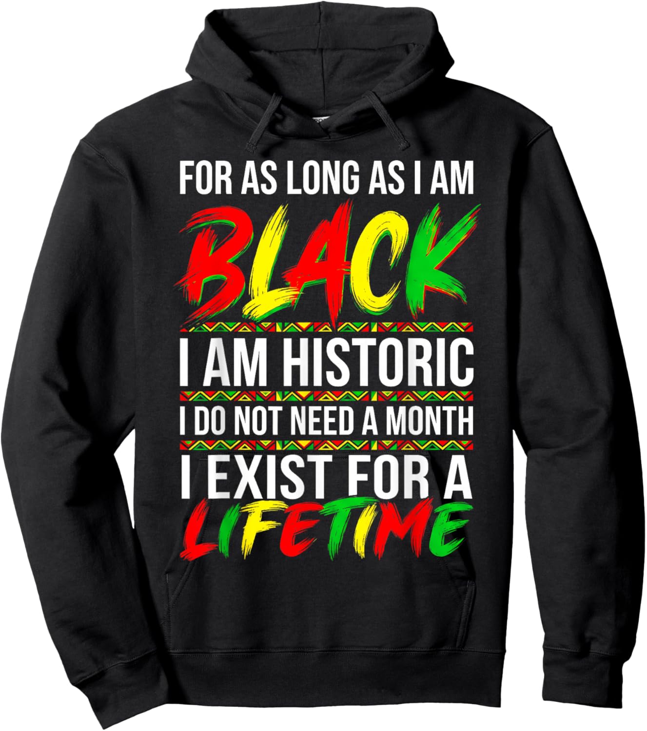 Black History Month Shirt Men Women Kids Patriotic African Hoodie - Hoodie | Black