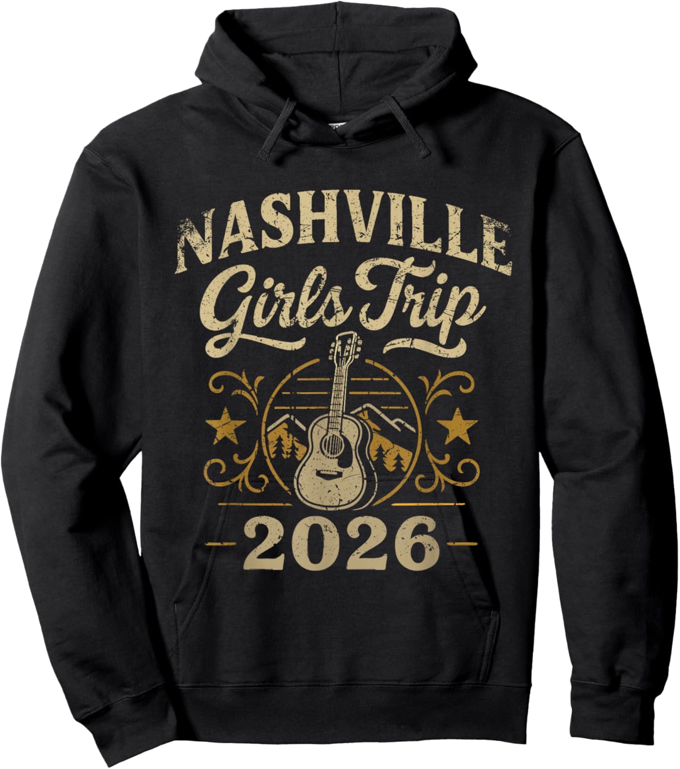 Girls Trip 2026 Nashville Music Friends Women's Hoodie - Hoodie | Black