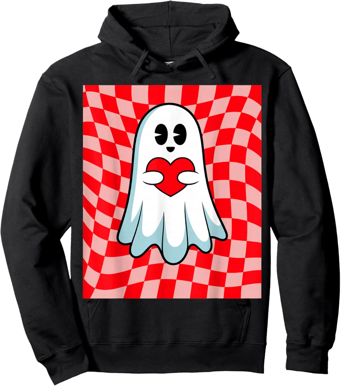 Valentine Ghost Hoodie - Hoodie | Black