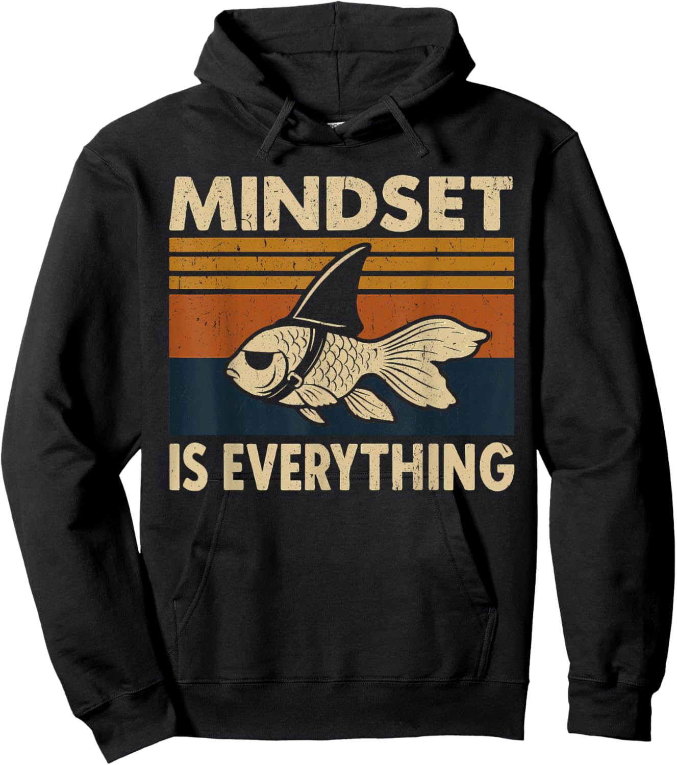 Everything is Mindset Inspirational Mind Funny Motivational Hoodie - Hoodie | Black
