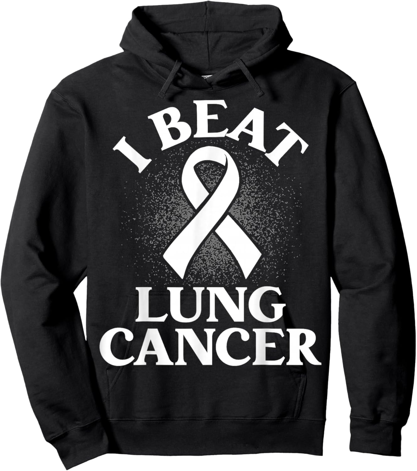 I Beat Lung Cancer Hoodie - Hoodie | Black