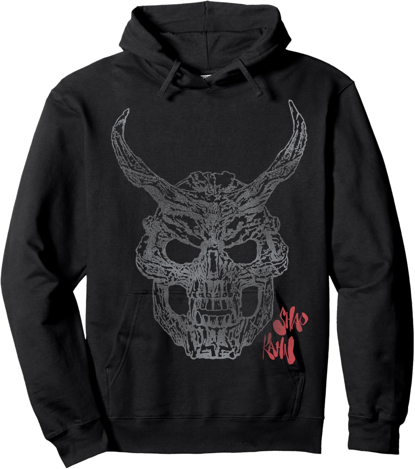 Mortal Kombat 2 - Shao Kahn Tonal Hoodie - Hoodie | Black