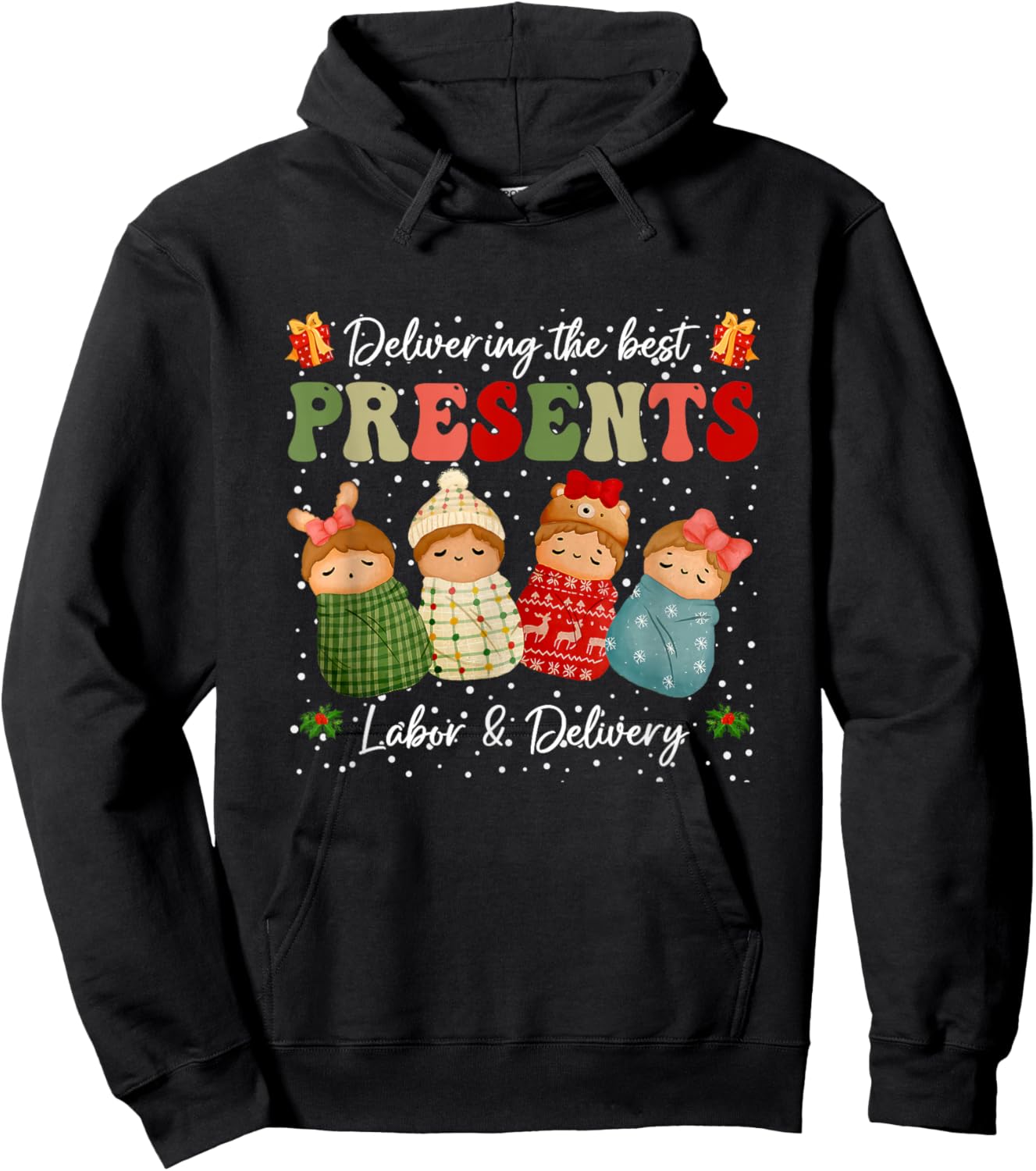 Christmas Hoodie - Hoodie | Black