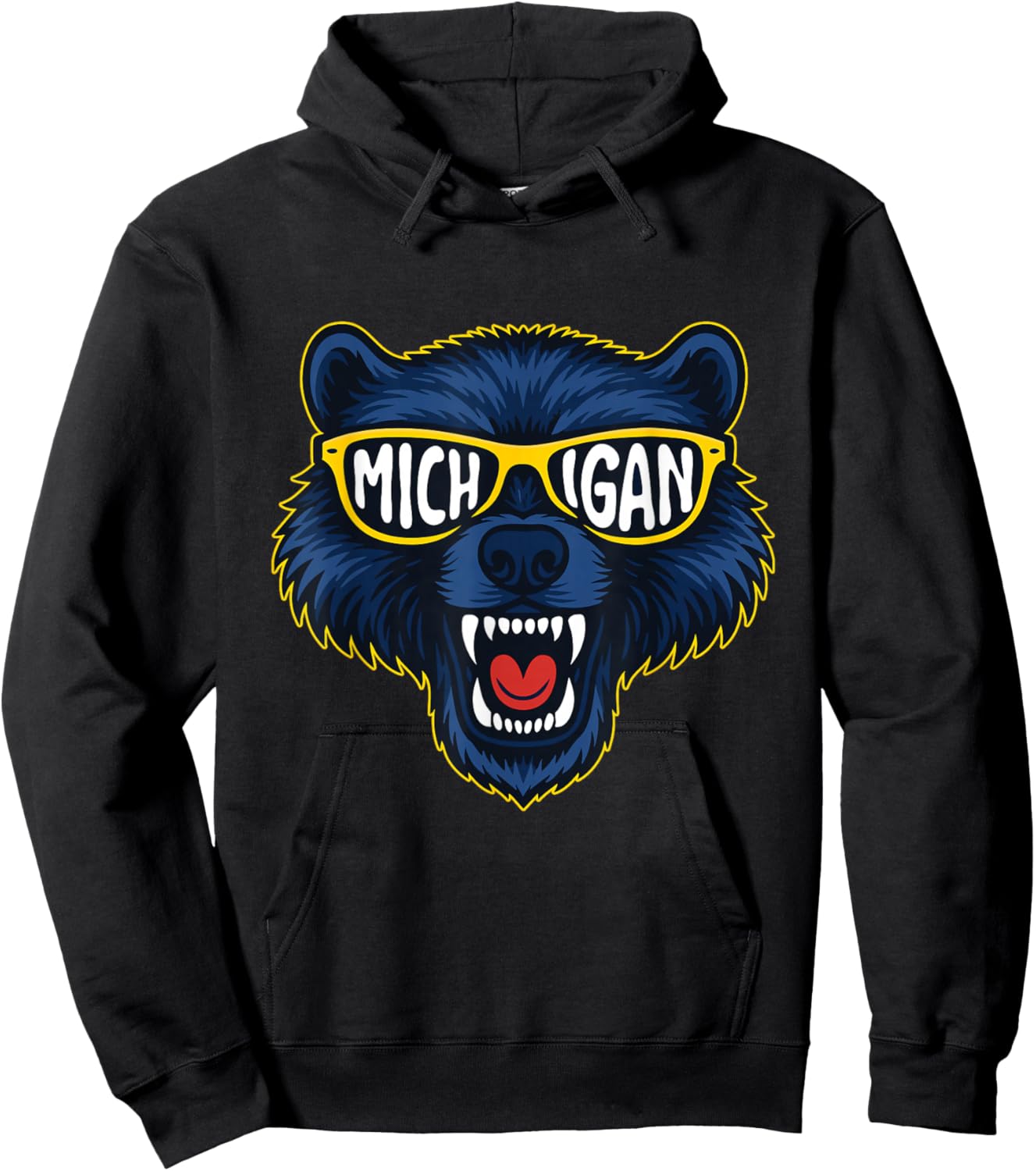 Michigan Football Lover Game Day Hoodie - Hoodie | Black