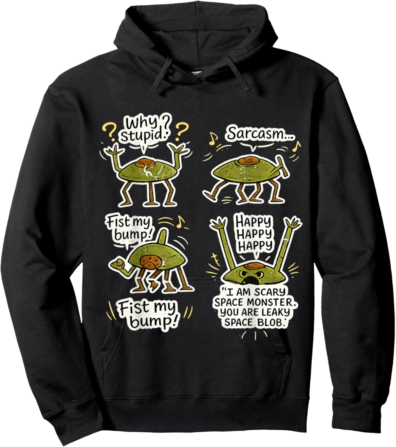 Rocky Project Hail Mary Funny Meme Hoodie - Hoodie | Black