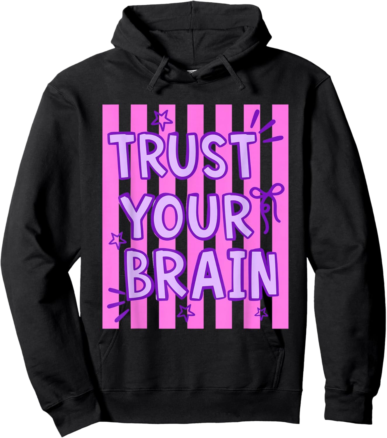 Trust Your Brain Do Your Best Testing Day Teacher Quote Hoodie - Hoodie | Black