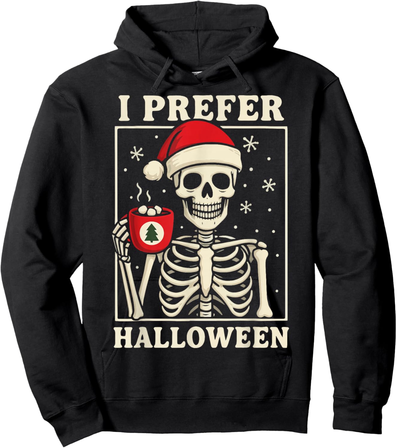 I Prefer Halloween Hoodie - Hoodie | Black