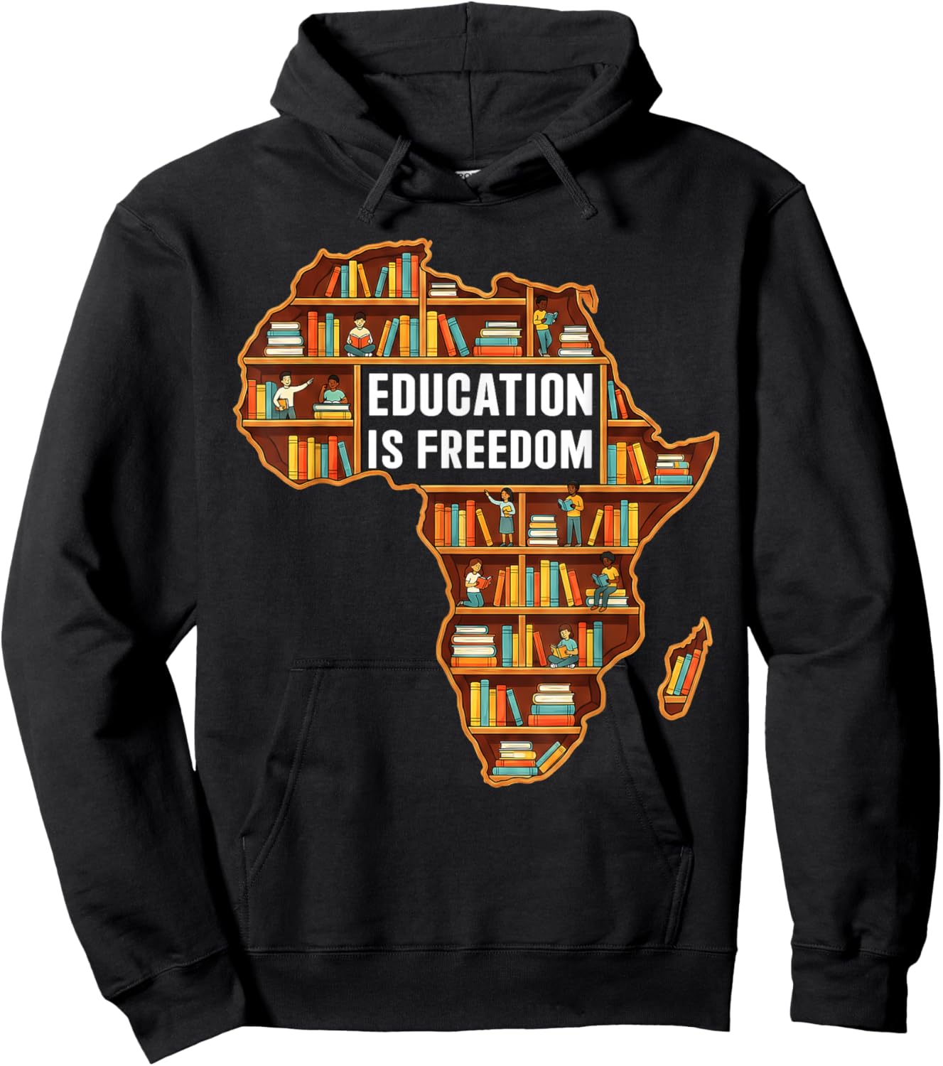 Black History Month Men Leaders African Attire Kid Hoodie - Hoodie | Black