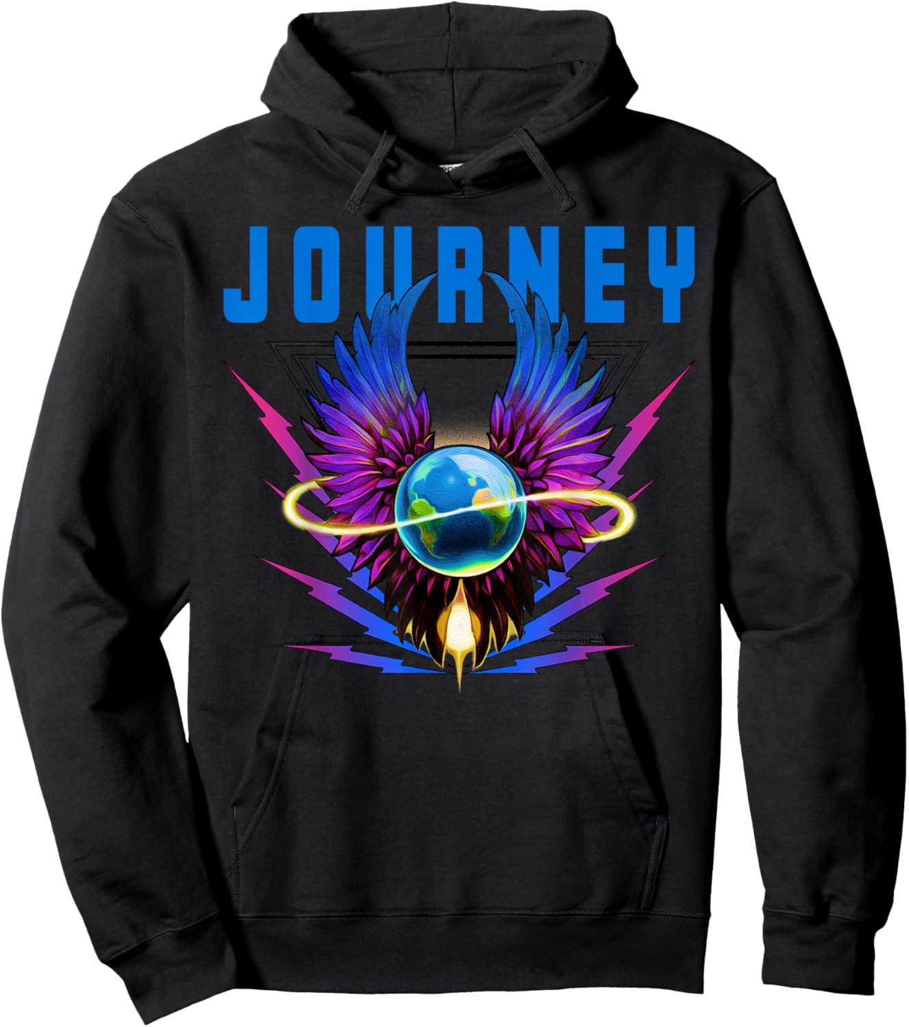Journey Glowbewing Color Hoodie - Hoodie | Black