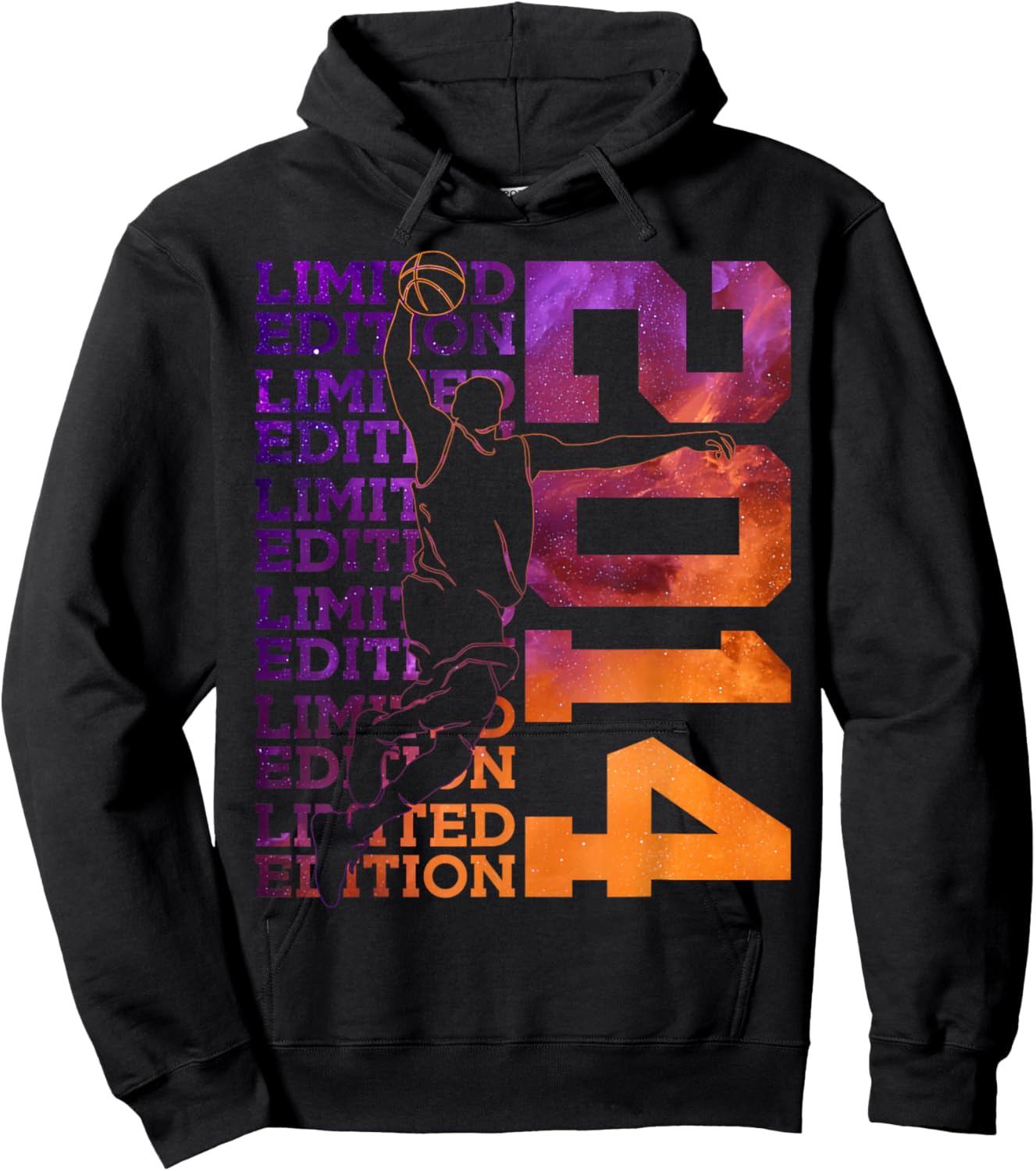 Limited Edition 2014 Basketball 12TH Birthday Hoodie - Hoodie | Black