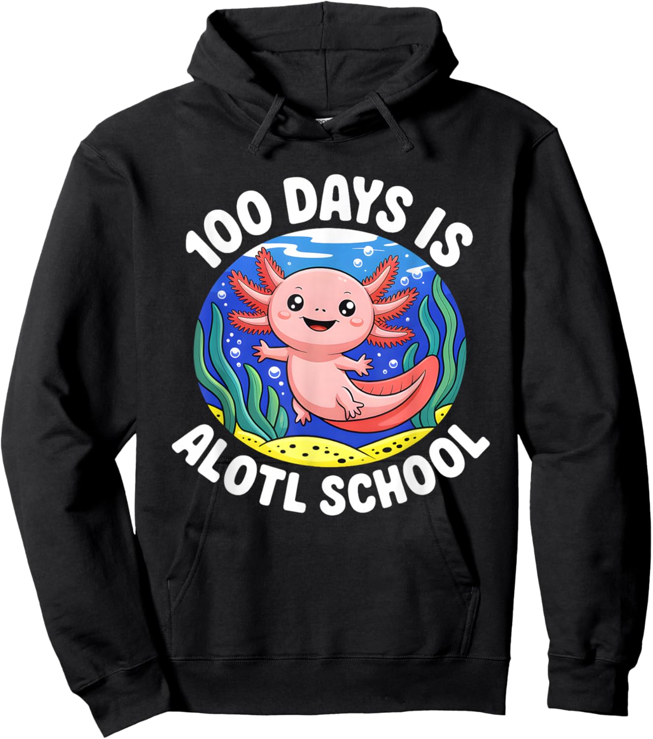Axolotl Lover Hoodie - Hoodie | Black