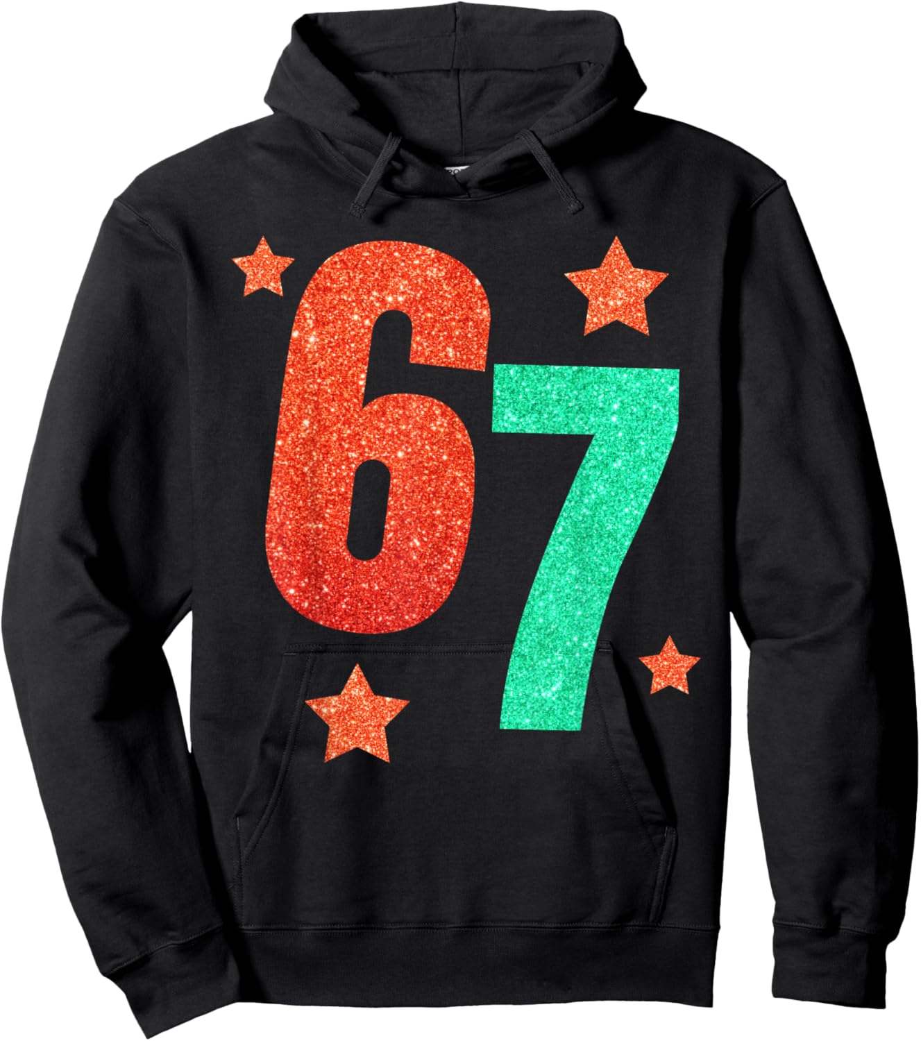 Funny Six Seven 6 7 Meme Trendy Halloween Costume Women Hoodie - Hoodie | Black