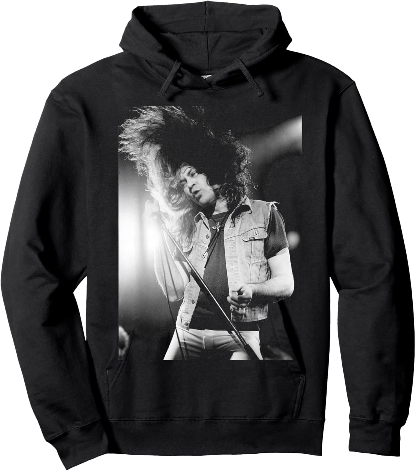 Deep Purple Vocalist Ian Gillan Solo Band Gillan 1982 Hoodie - Hoodie | Black