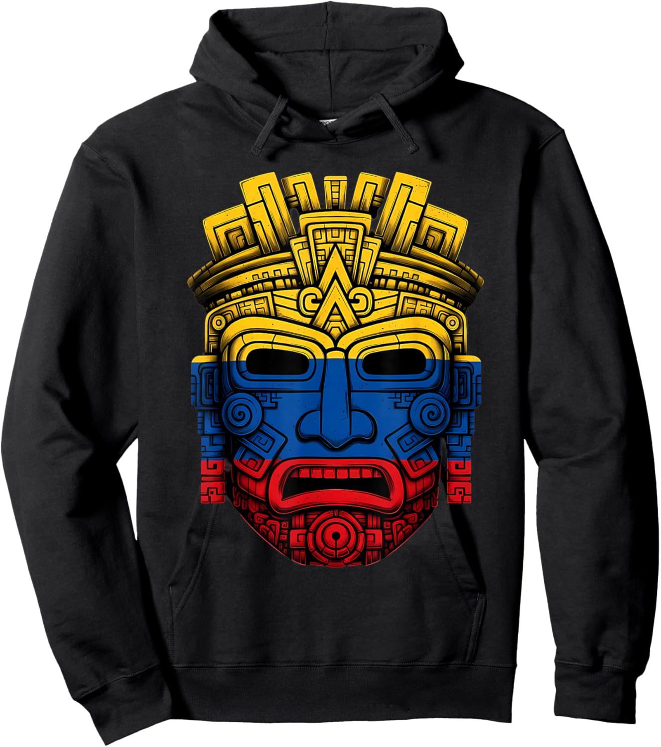 Colombia Flag Colombian Pride Colombian Flag Colombian Roots Hoodie - Hoodie | Black