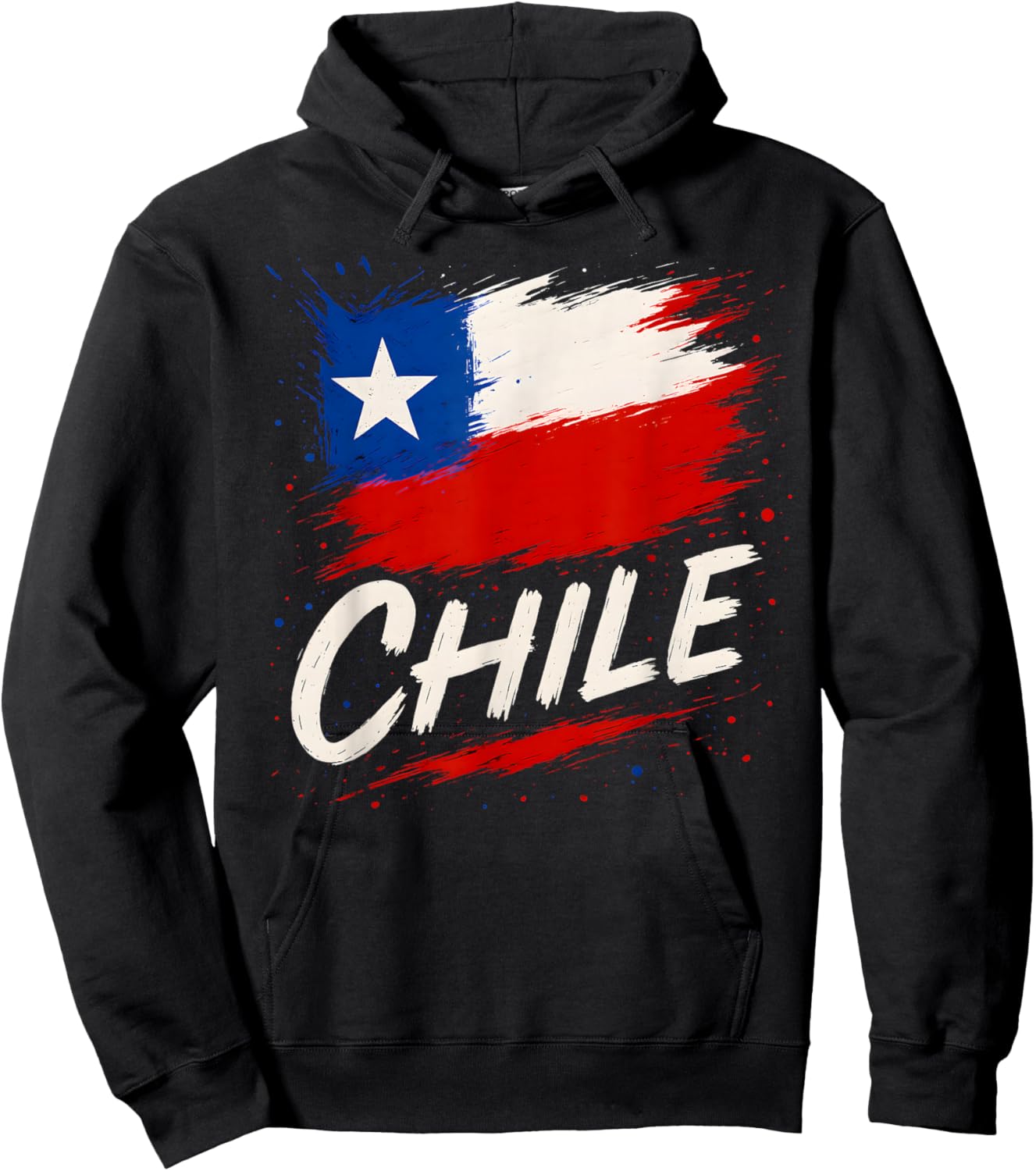 Chile Chilean Flag Hoodie - Hoodie | Black
