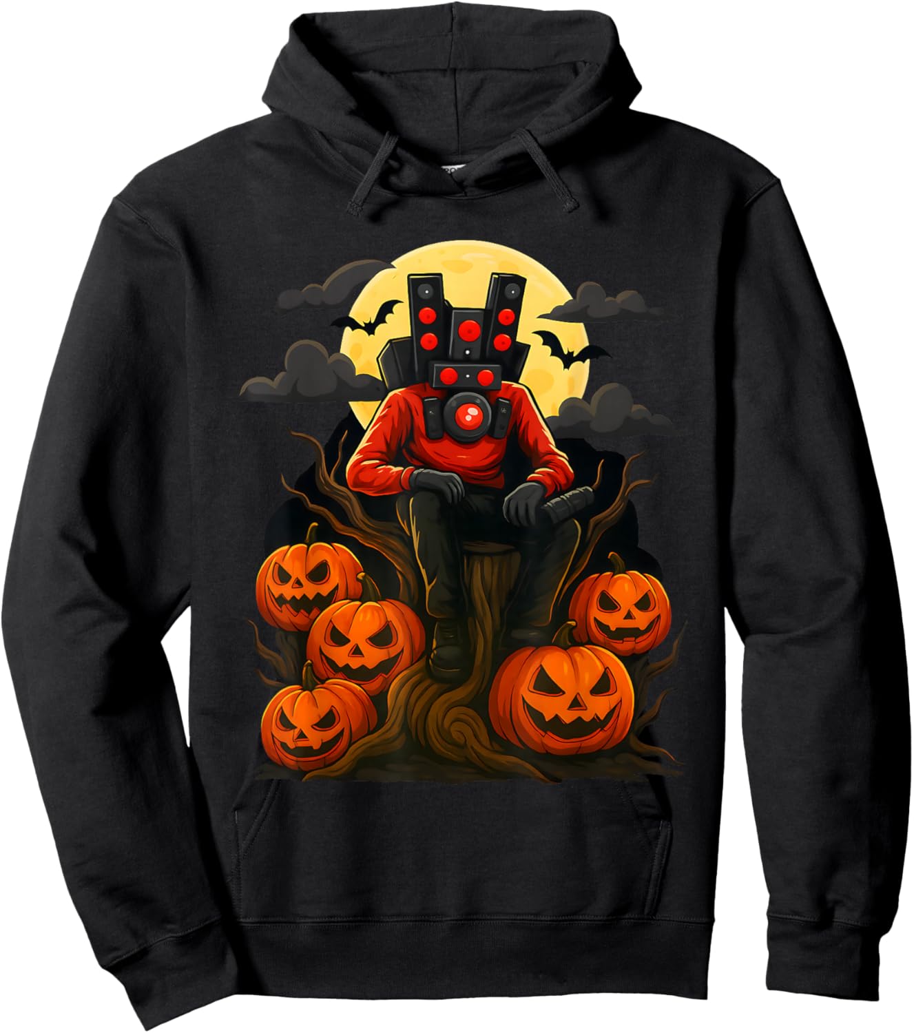 Skibidi Toilet Sigmas Don't Do Costumes Funny Halloween Hoodie - Hoodie | Black
