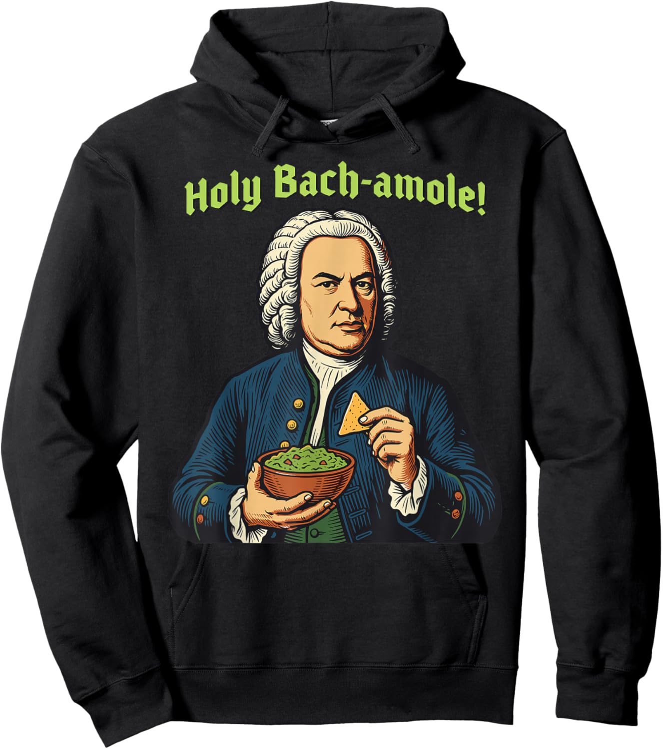 Funny J.S. Bach Bach-amole for Baroque Classical Musician Hoodie - Hoodie | Black