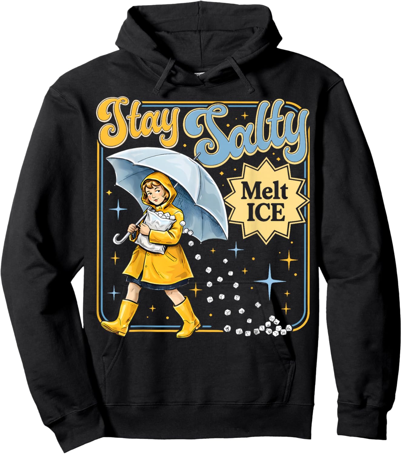 Be Salty Melt ICE Hoodie - Hoodie | Black