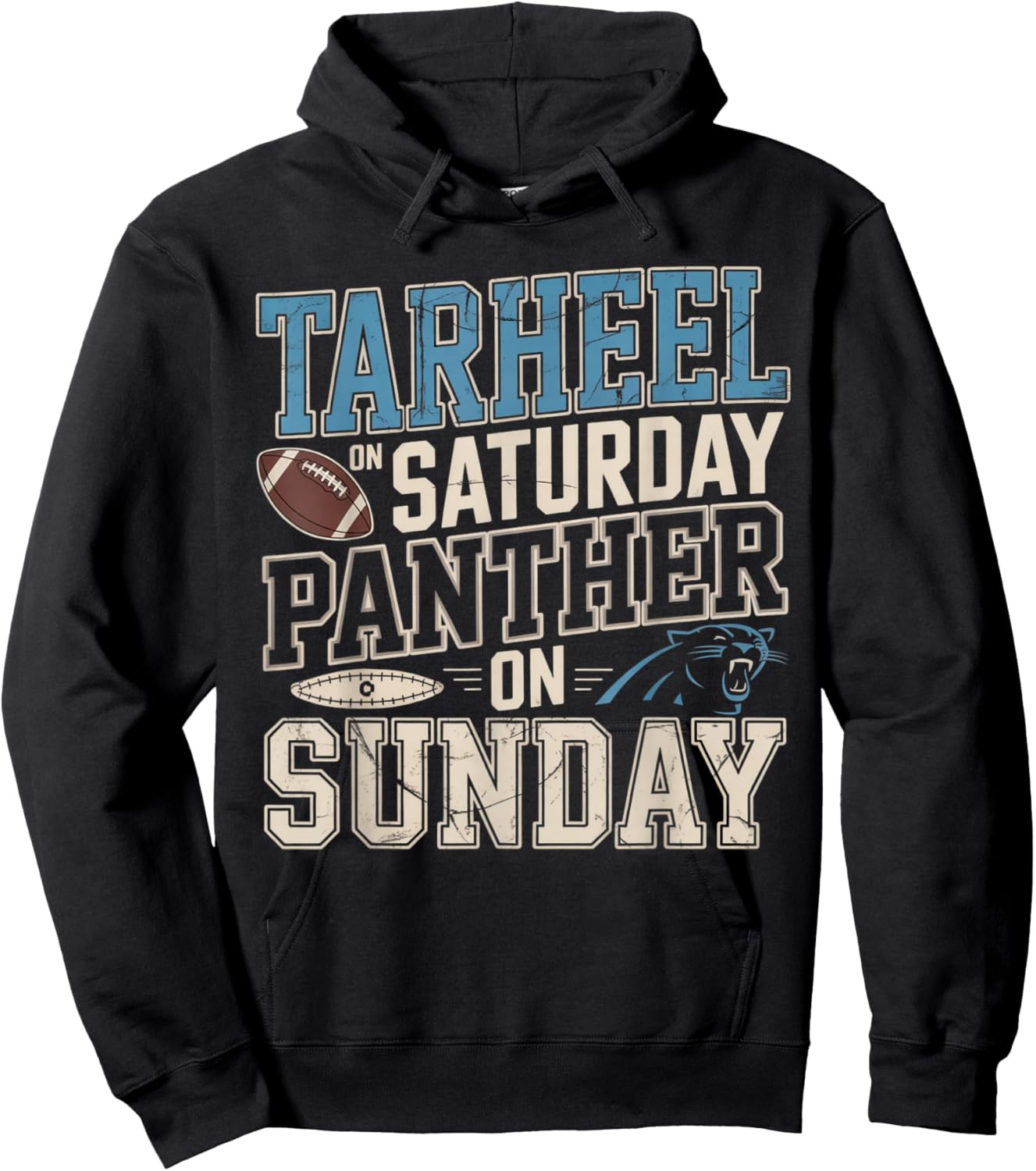 T-Shirt Hoodie - Hoodie | Black