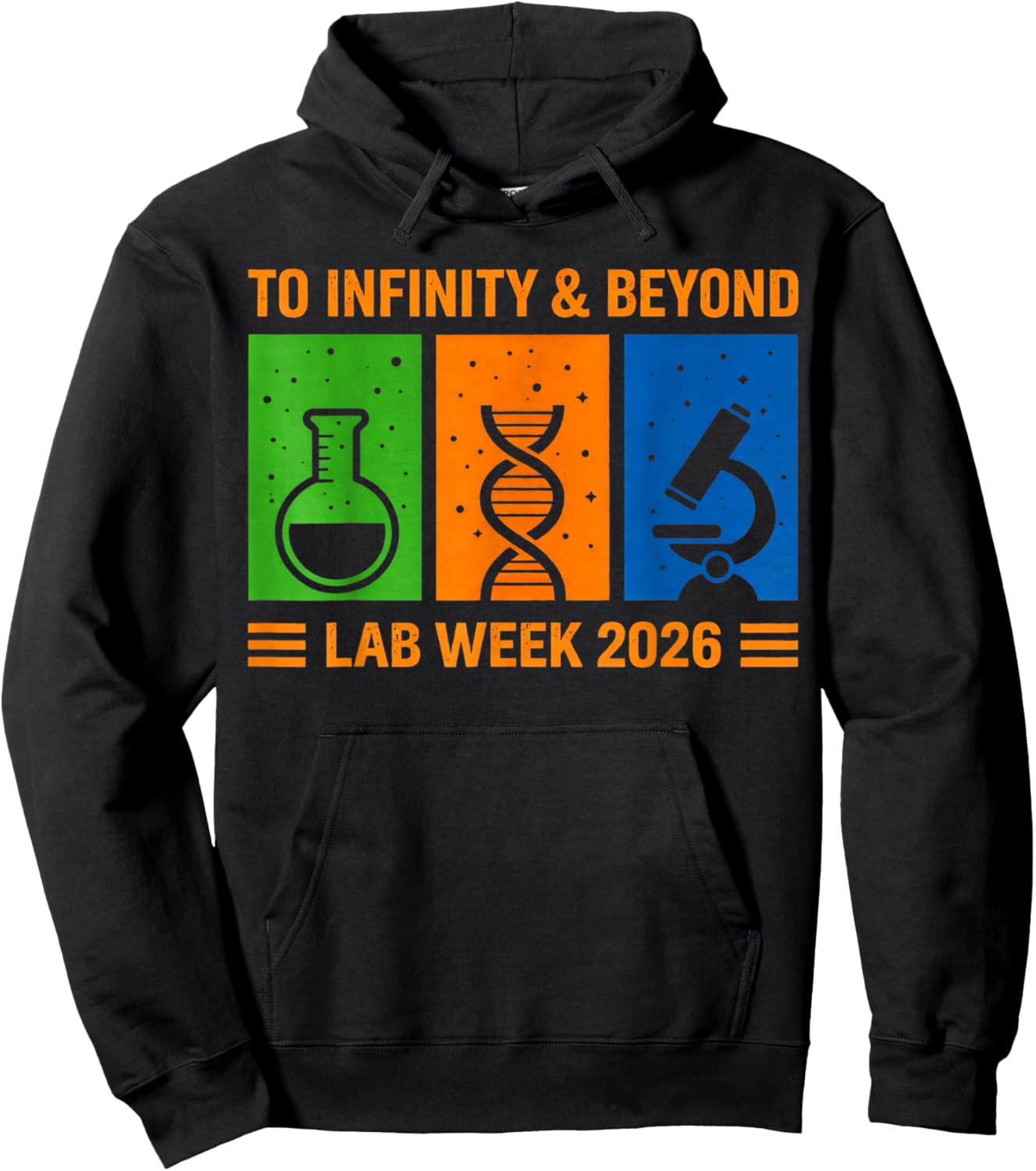 Medical Laboratory Scientist MLS MLT Lab Week 2026 Hoodie - Hoodie | Black
