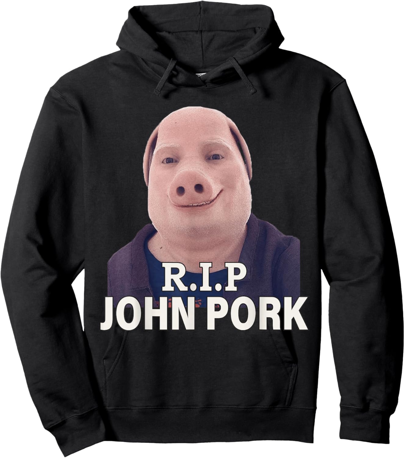 Funny Brainrot Meme Silly Hoodie - Hoodie | Black