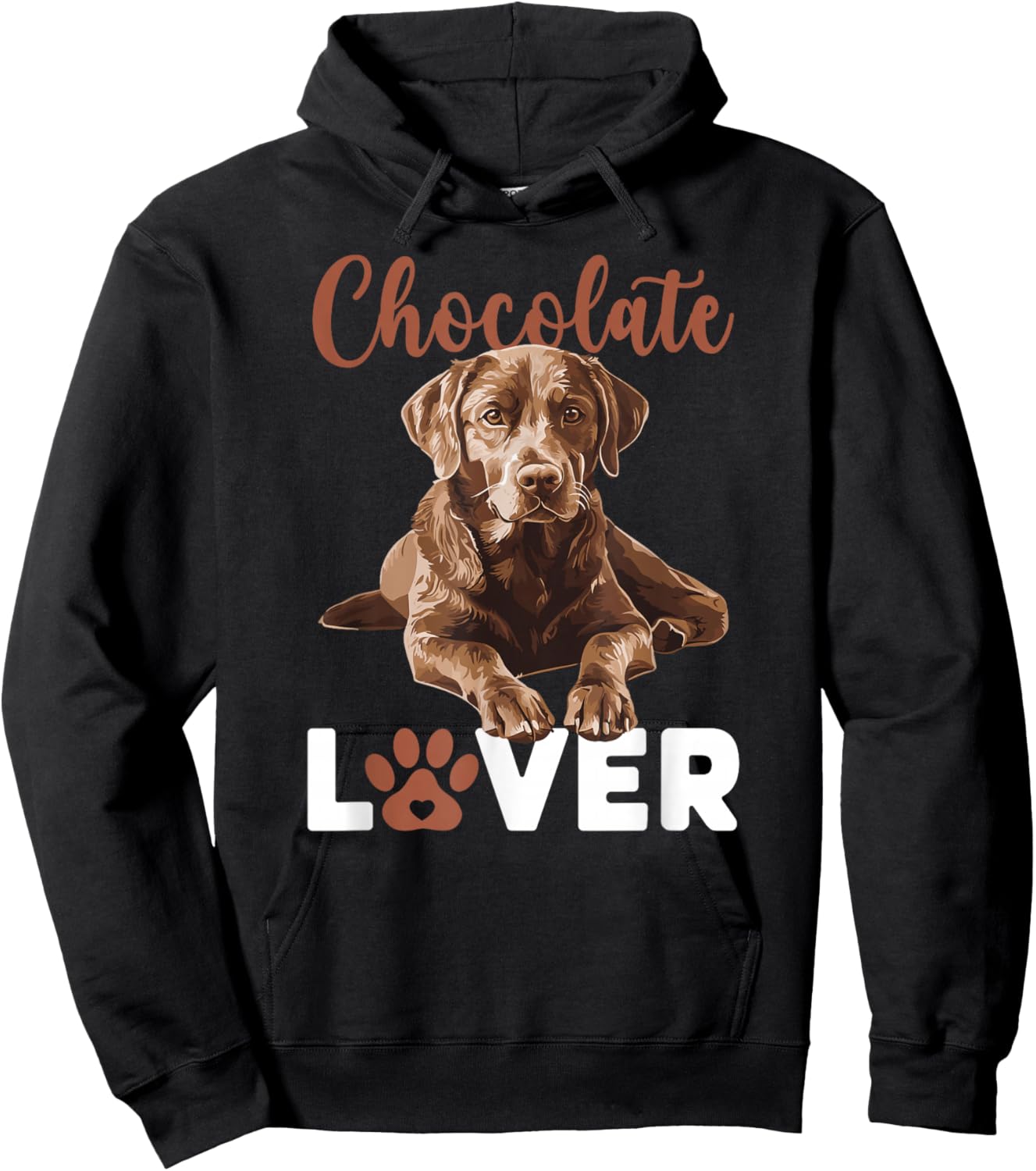 Chocolate Labrador Lover Chocolate Lab Owner Hoodie - Hoodie | Black