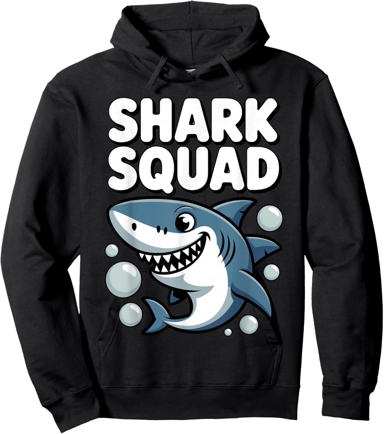 Cool Shark Art Women Great White Hammerhead Shark Hoodie - Hoodie | Black