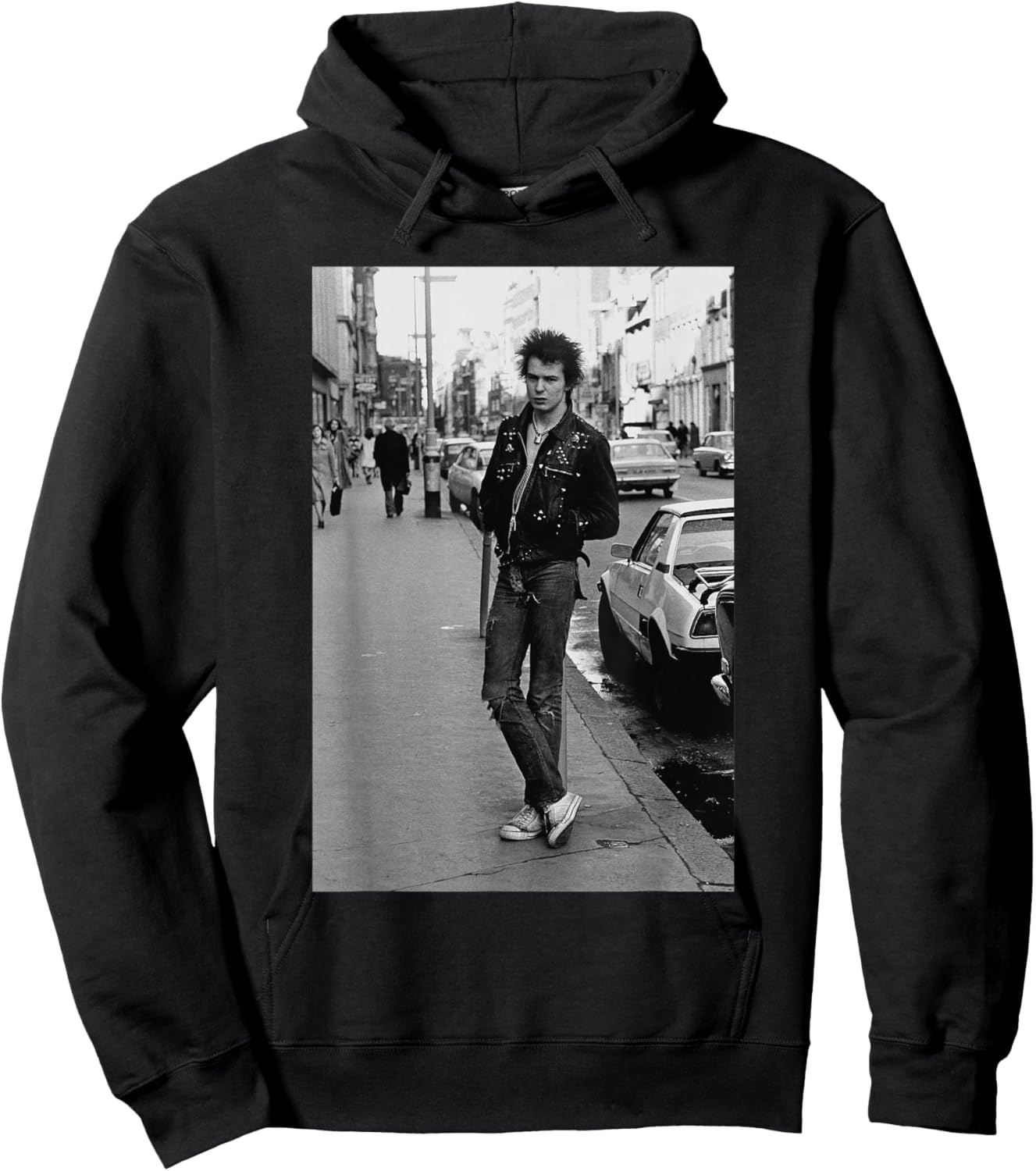 Sex Pistols Sid Vicious Punk Bass Legend 1977 Hoodie - Hoodie | Black