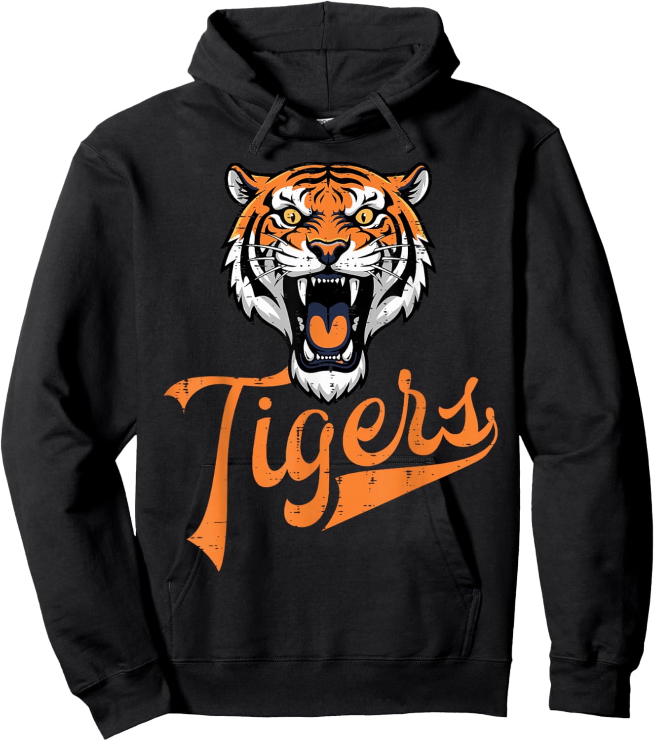 Tiger Boys Girls Teen Kids Men Youth Women Hoodie - Hoodie | Black