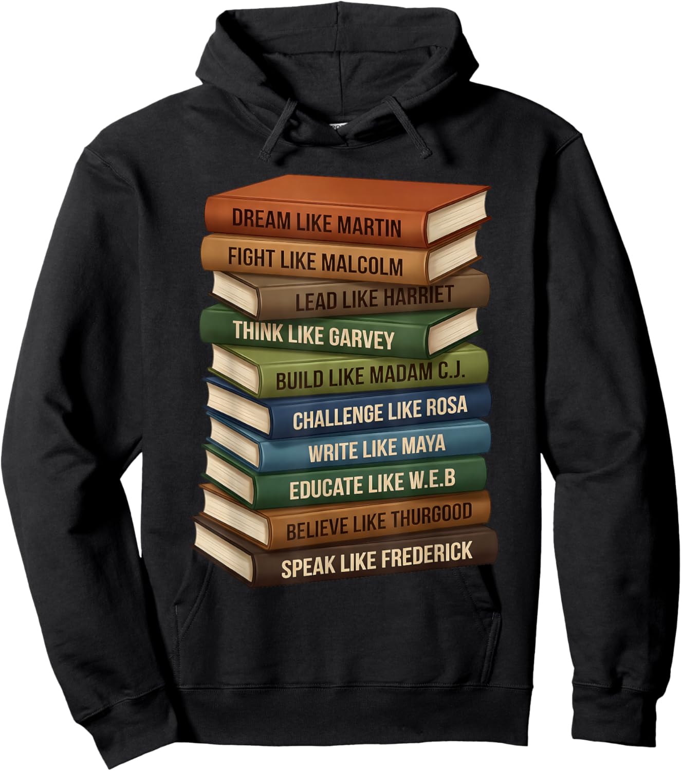 Black History Month Black Leaders African American Teachers Hoodie - Hoodie | Black