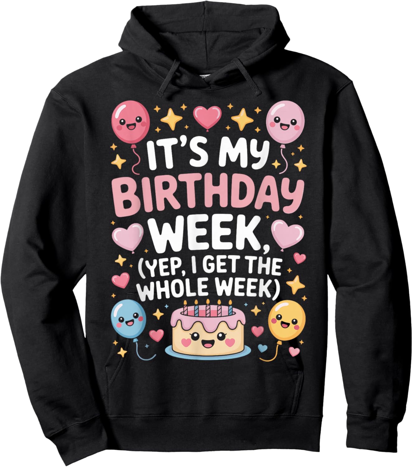Colorful Hoodie - Hoodie | Black