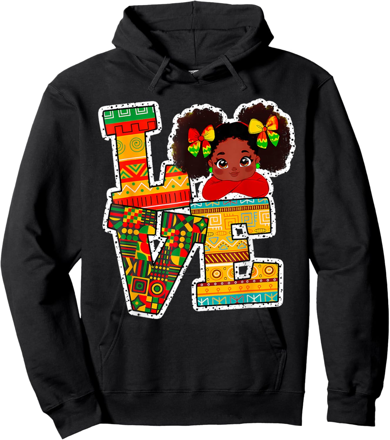 American African Hoodie - Hoodie | Black