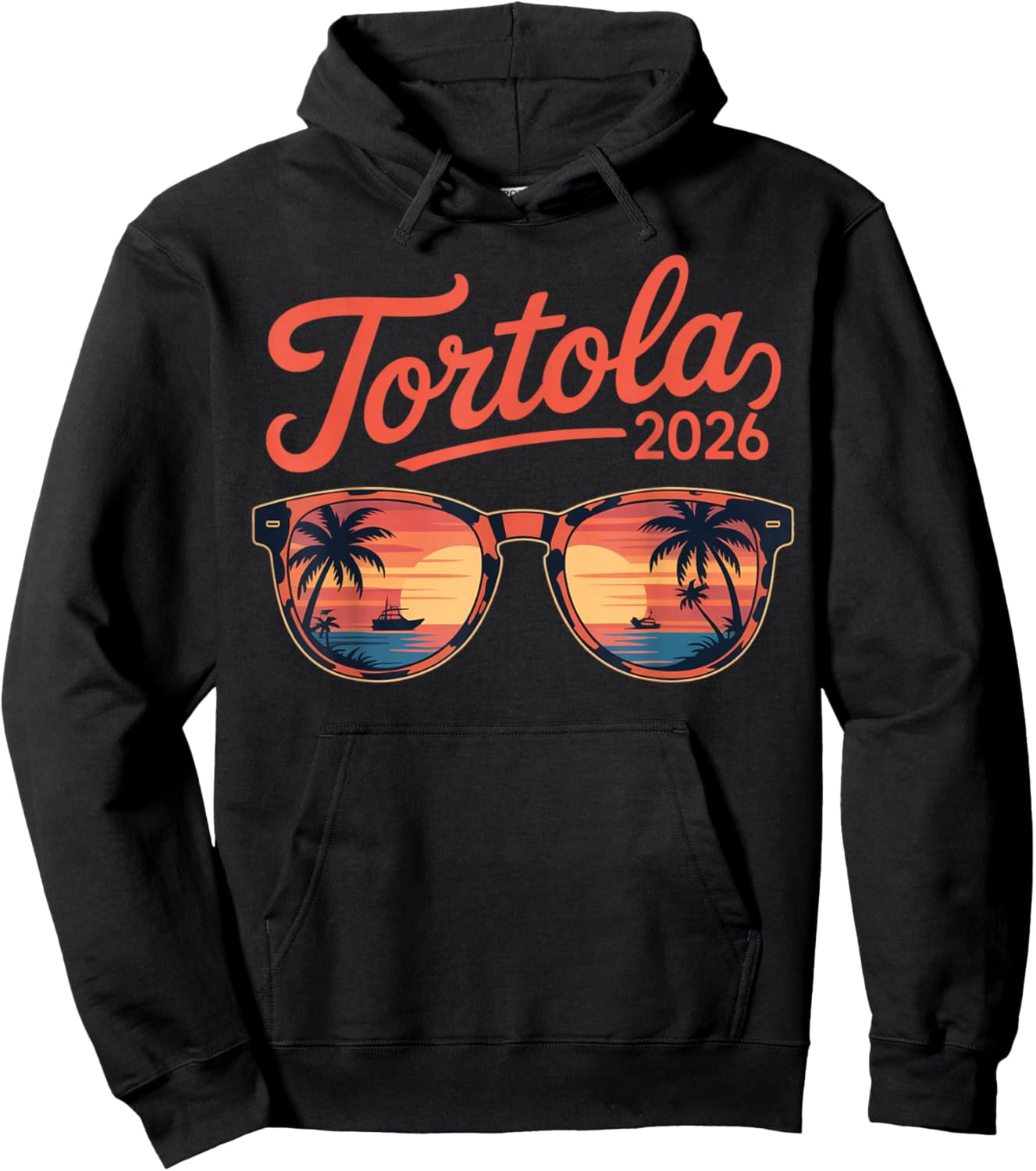 Tortola Cruise 2026 Family Trip Friends Group Vacation Hoodie - Hoodie | Black