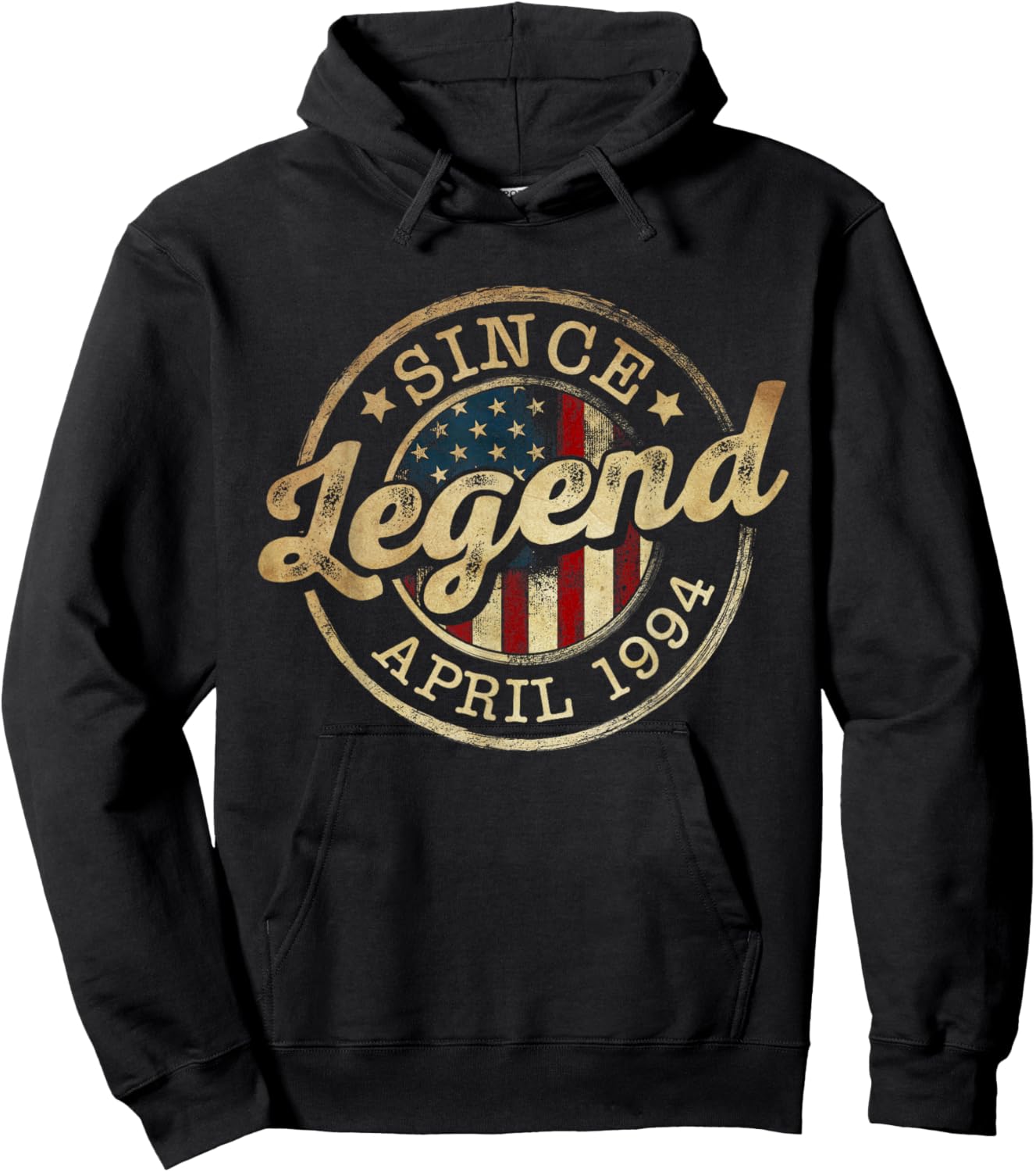 Legend Since April 1994 Vintage 32nd Birthday Classic Hoodie - Hoodie | Black