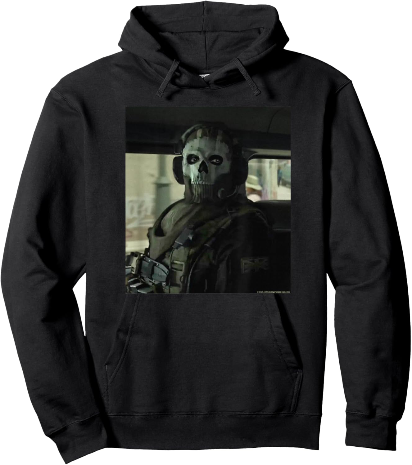 Call of Duty Ghost Photo Meme FPS Video Game Hoodie - Hoodie | Black