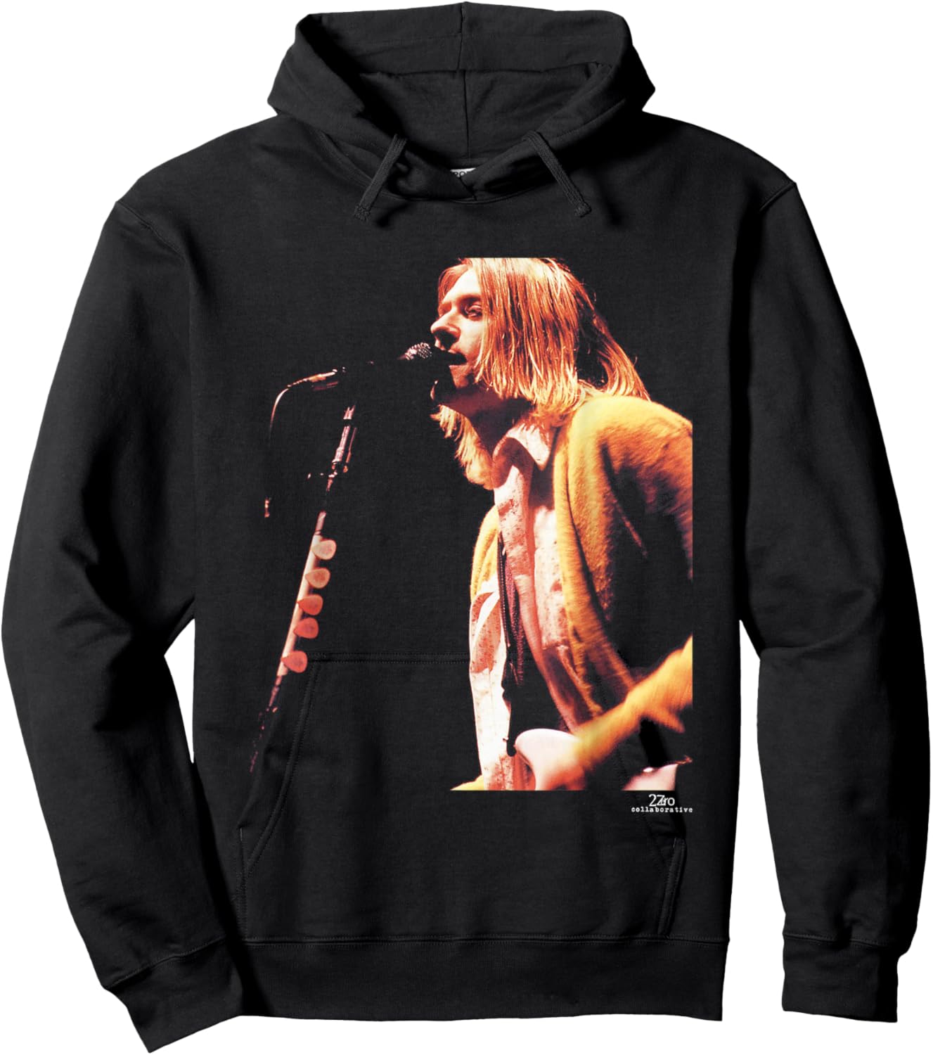 Kurt Cobain Nirvana in Utero Tour by Phil Nicholls Hoodie - Hoodie | Black