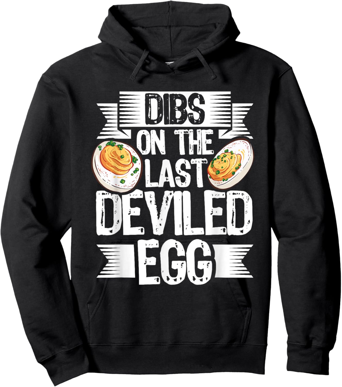 Dibs on The Last Deviled Egg - Deviled Eggs Hoodie - Hoodie | Black