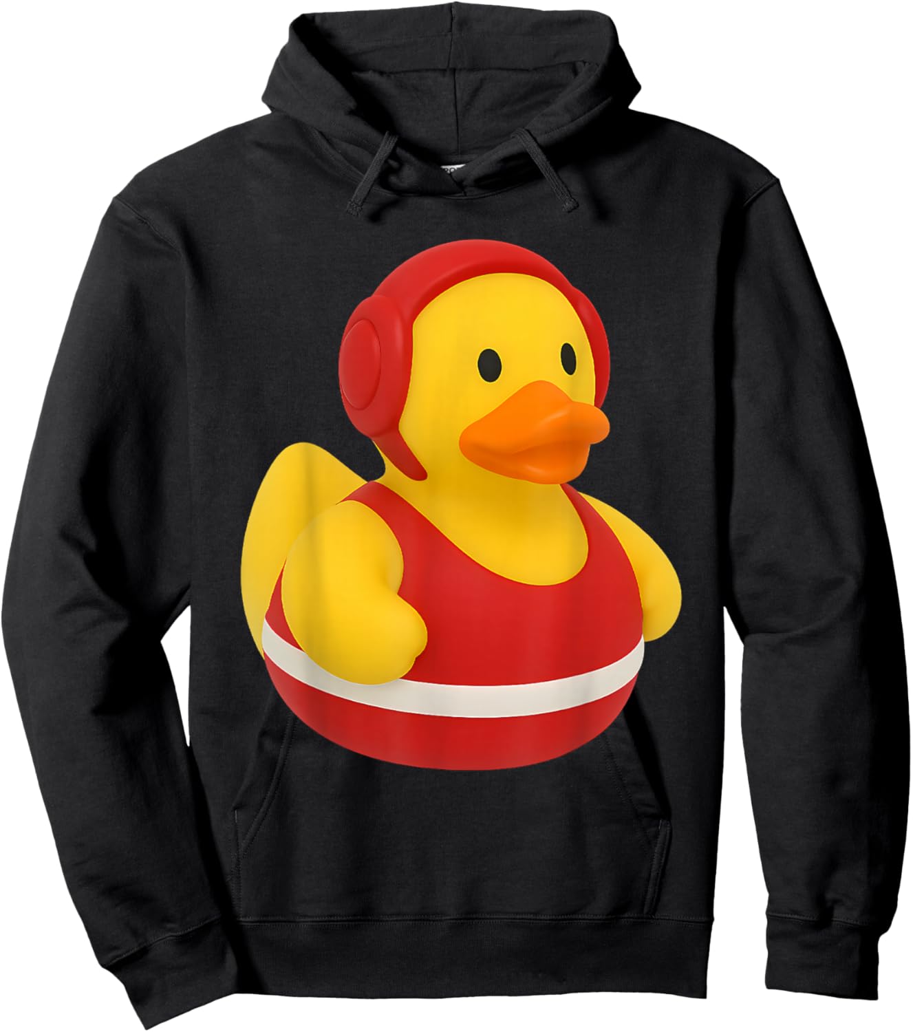 Wrestler Rubber Duck Wrestling Ducky Duckies Hoodie - Hoodie | Black